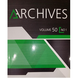 Revue Archives - Volume 50 no 1