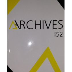 Abonnement revue Archives | Volume 52 - États-Unis et International